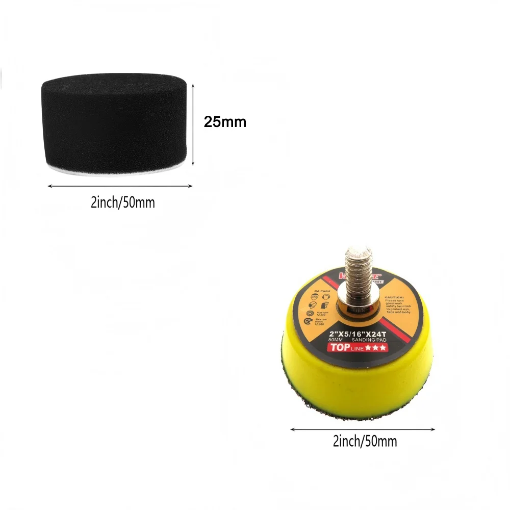 5/16 Pcs 2 Inch Polishing Spon - Polish Pad Set Buffer のレビューと価格