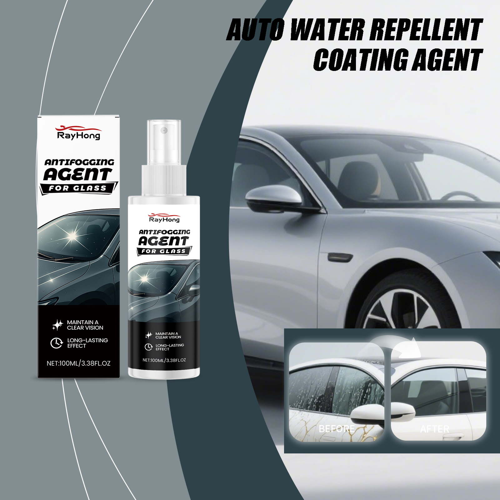 Cars Glass Anti-Rain Spray Aut - Car Shampoo Ph のレビューと価格