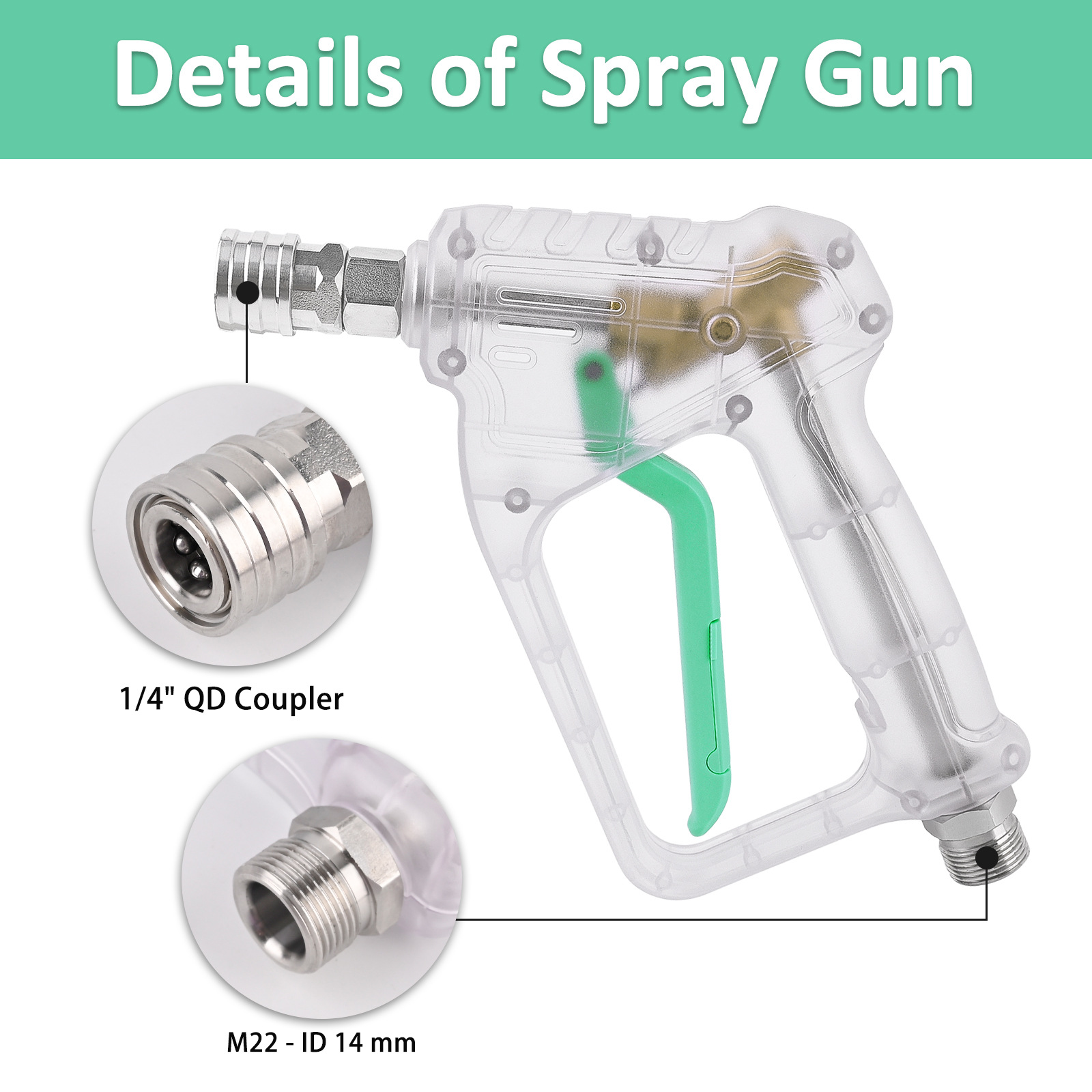 High Pressure Washer Gun with  - Pressure Washer Foam Gun のレビューと価格