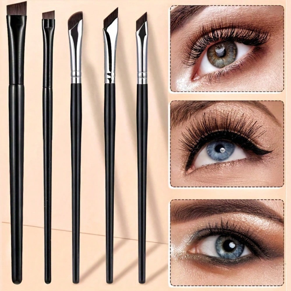 5 Makeup Brush Set, Sickle Eye - Detailing Brush Set のレビューと価格