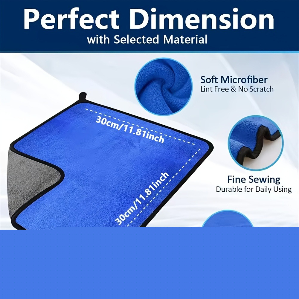 1-10pcs Microfiber Car Cleanin - Microfiber Towel Detailing のレビューと価格