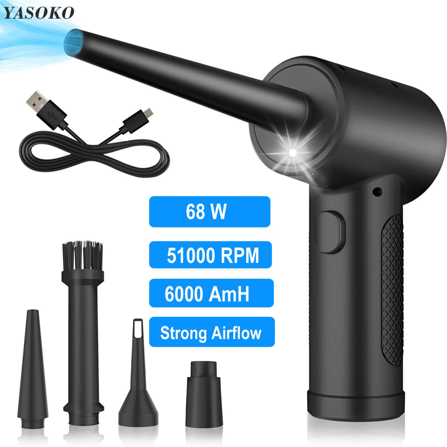 Compressed Air Duster for Keyb - Dryer Car Blower のレビューと価格