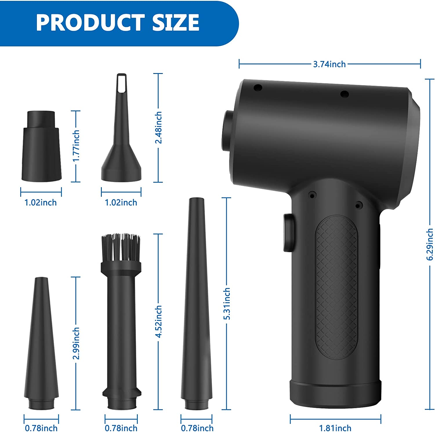 Compressed Air Duster for Keyb - Dryer Car Blower のレビューと価格