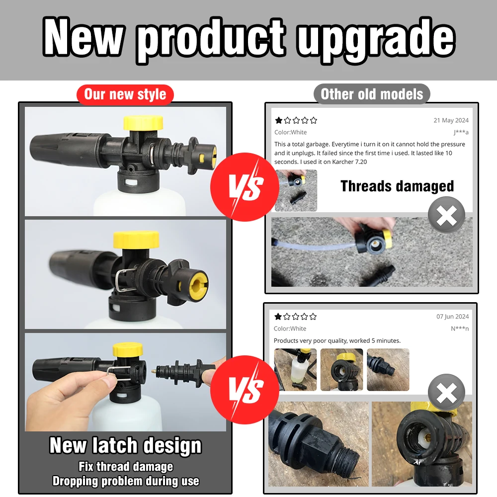 Foam Cannon for Karcher K2 K3  - Pressure Washer Foam Gun のレビューと価格