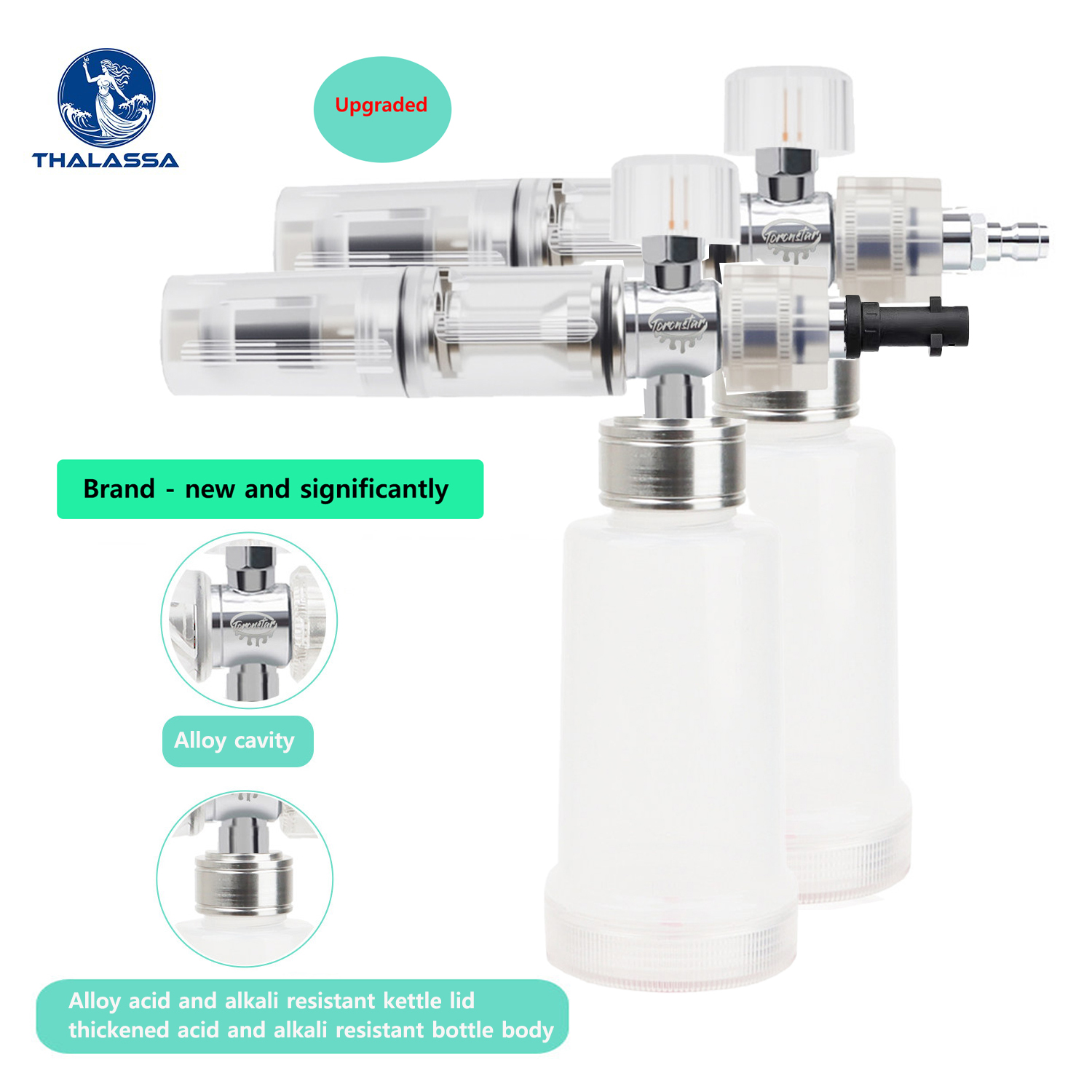 Foam Spray Gun Adjustable 100m - Pressure Washer Foam Gun のレビューと価格