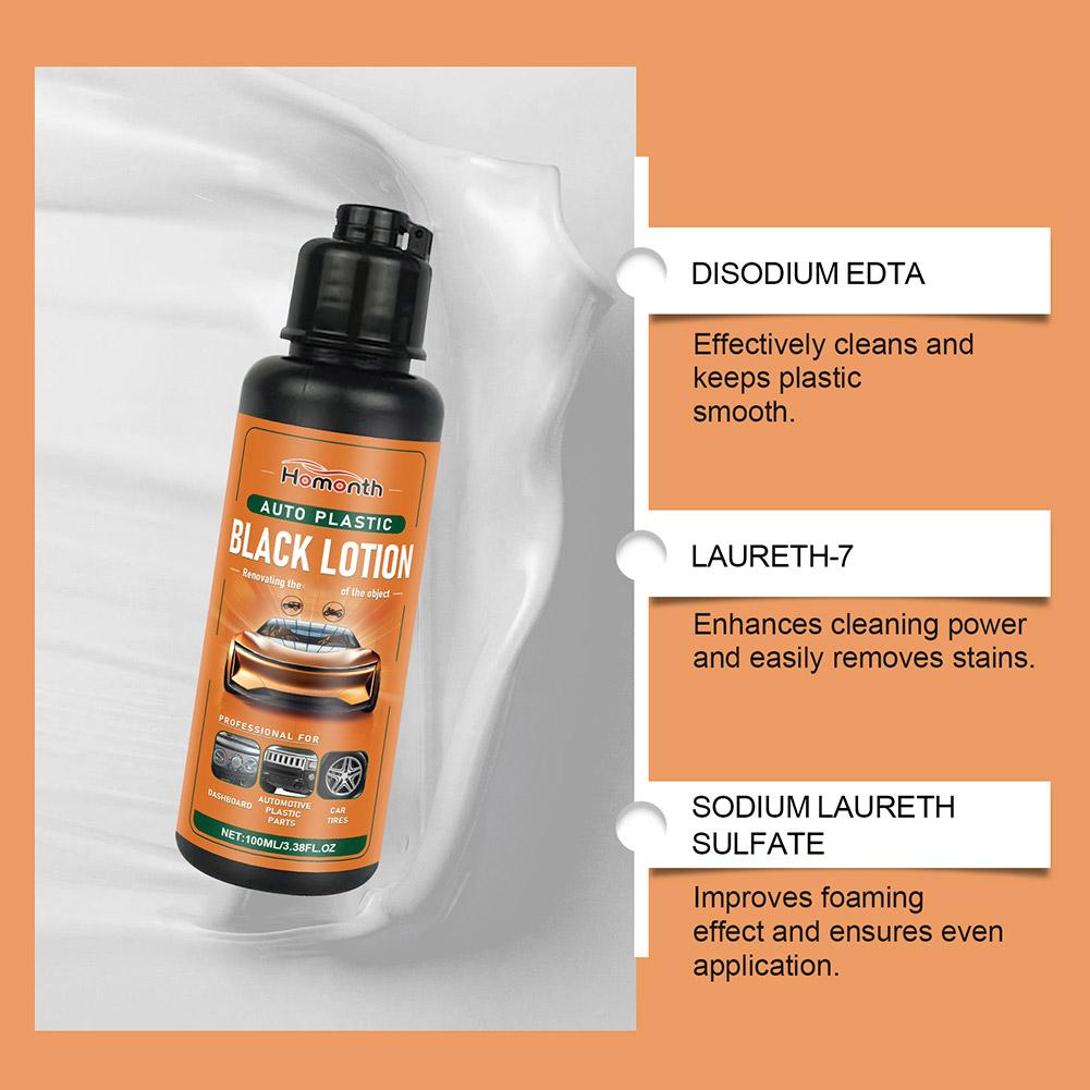 Car Plastic Restorer Black Lot - Trim Restorer Plastic のレビューと価格