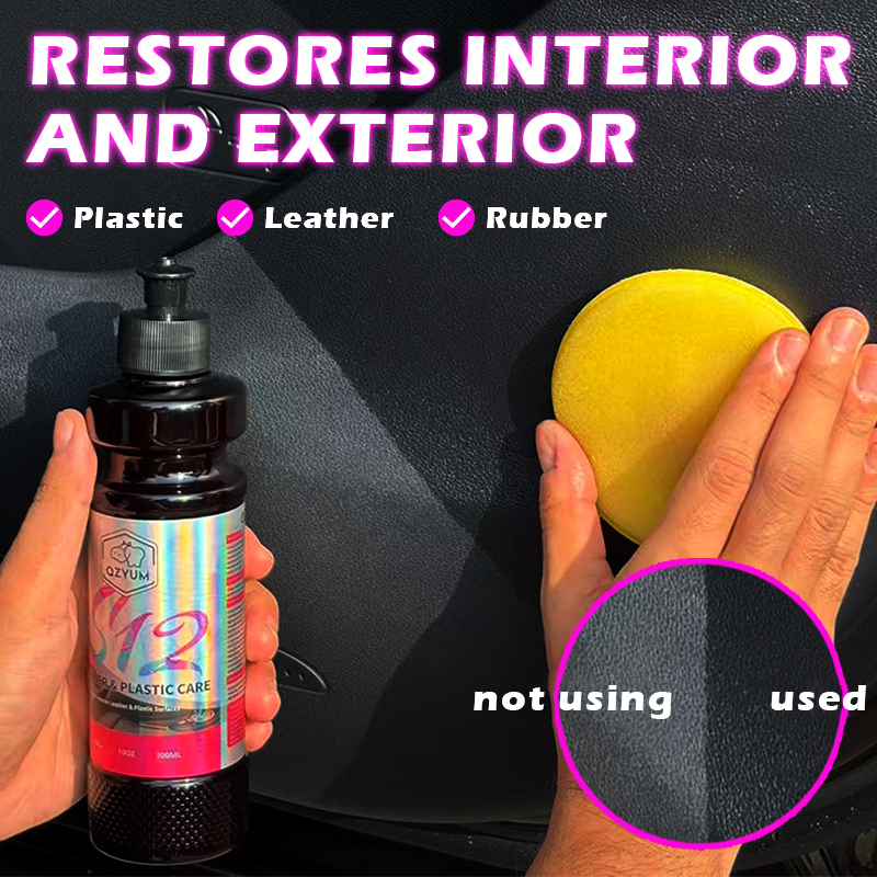 QZYUM Plastic & Trim Restorer, - Trim Restorer Plastic のレビューと価格
