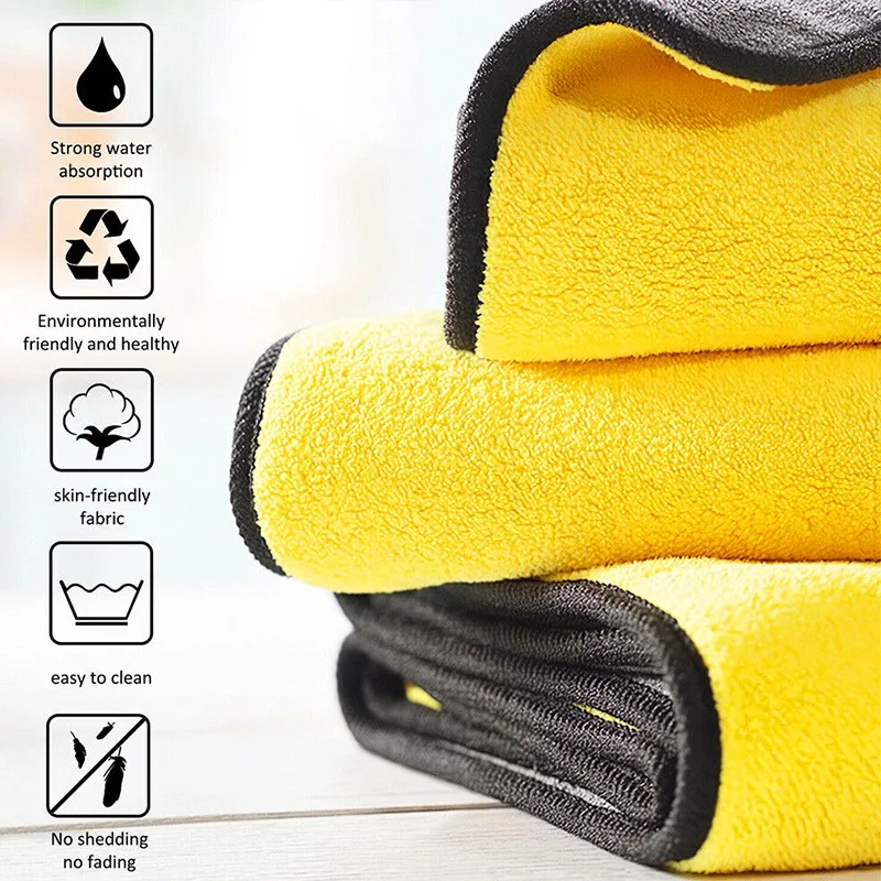 10/1Pcs Microfiber Cleaning To - Microfiber Towel Detailing のレビューと価格