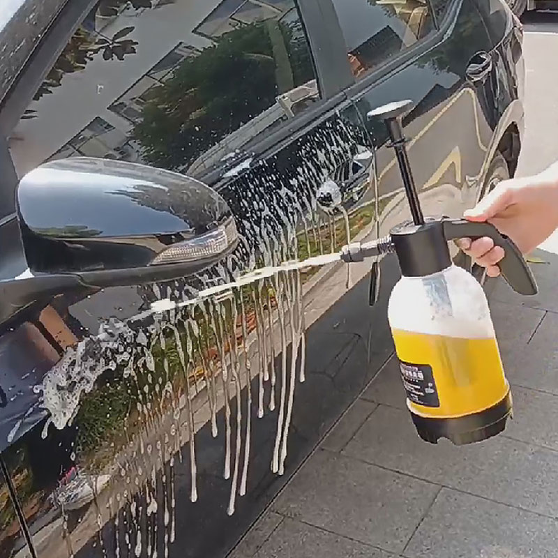 2L Hand Pump Foam Sprayer Hand - Foam Cannon Car Wash のレビューと価格