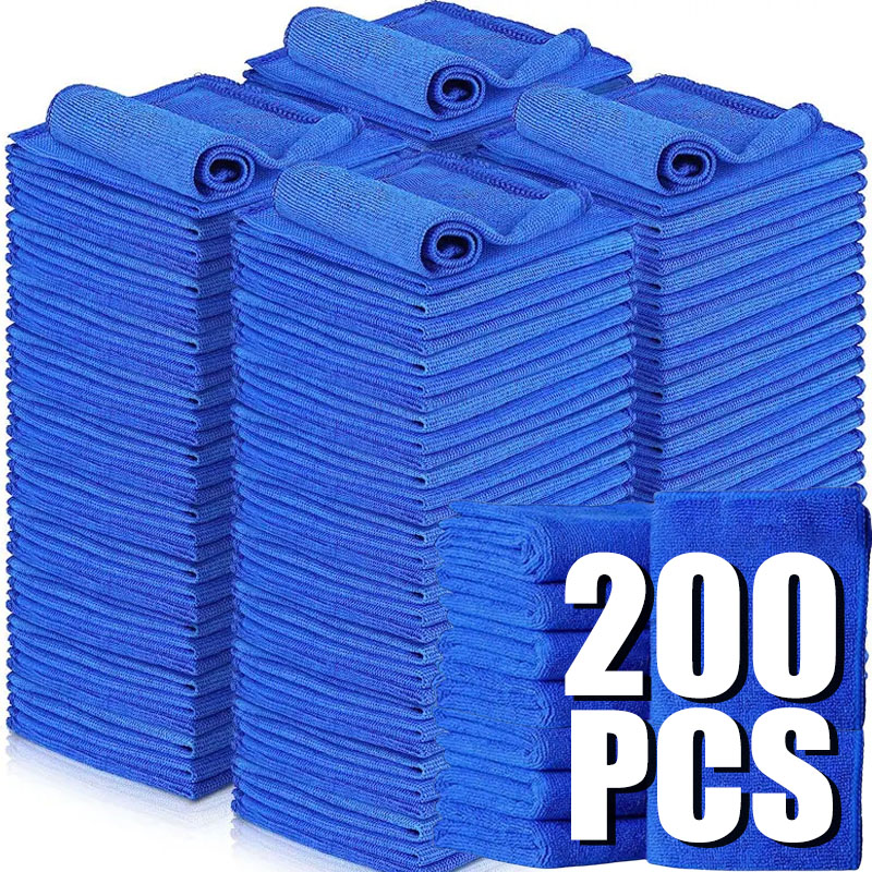 10/200PCS Microfiber Car Clean - Microfiber Towel Detailing のレビューと価格
