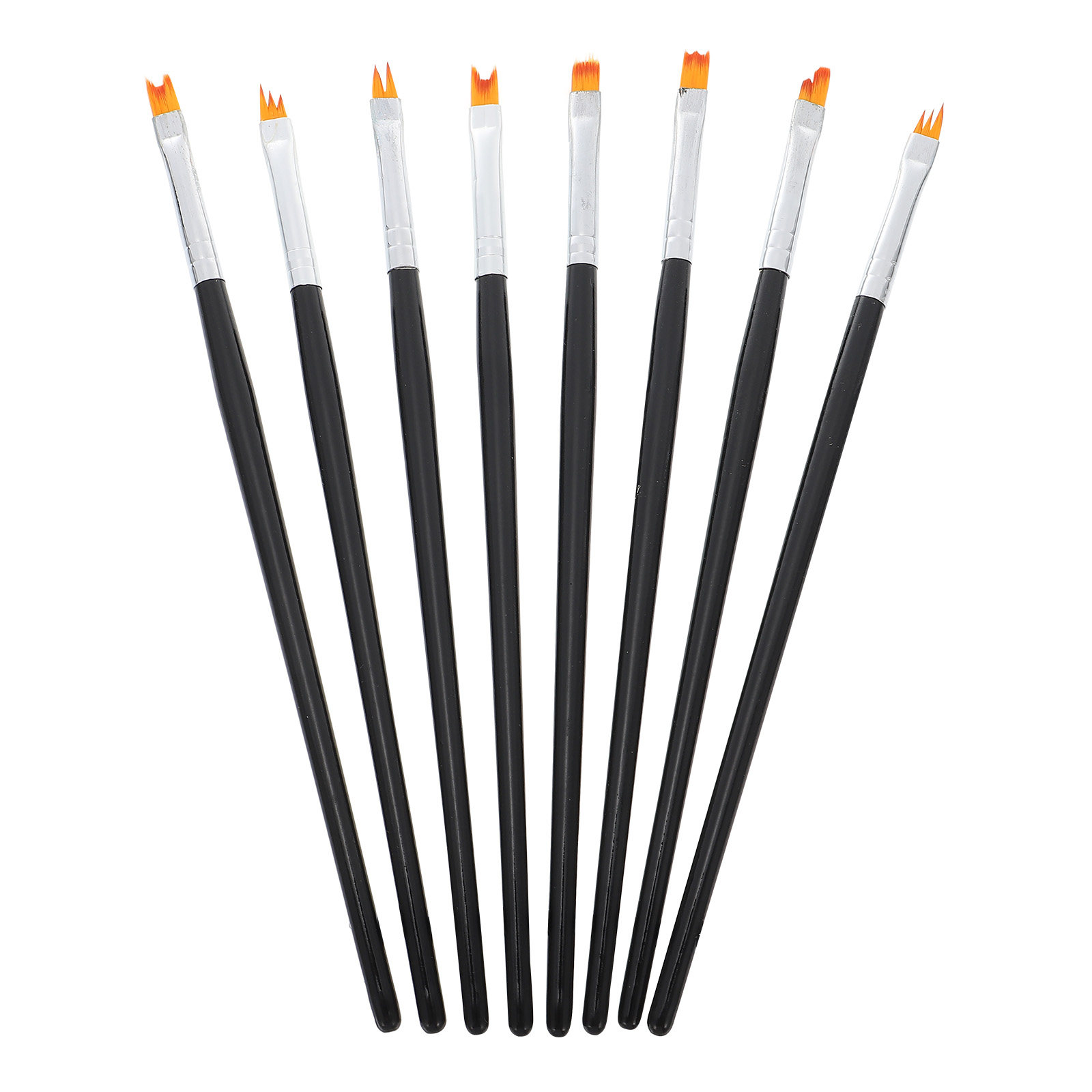 8Pcs Nail Painting Brushes Set - Detailing Brush Set のレビューと価格