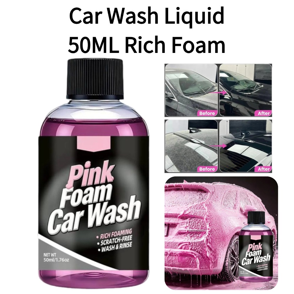 50ml Foam Car Wash Liquid Acti - Microfiber Towel Detailing のレビューと価格
