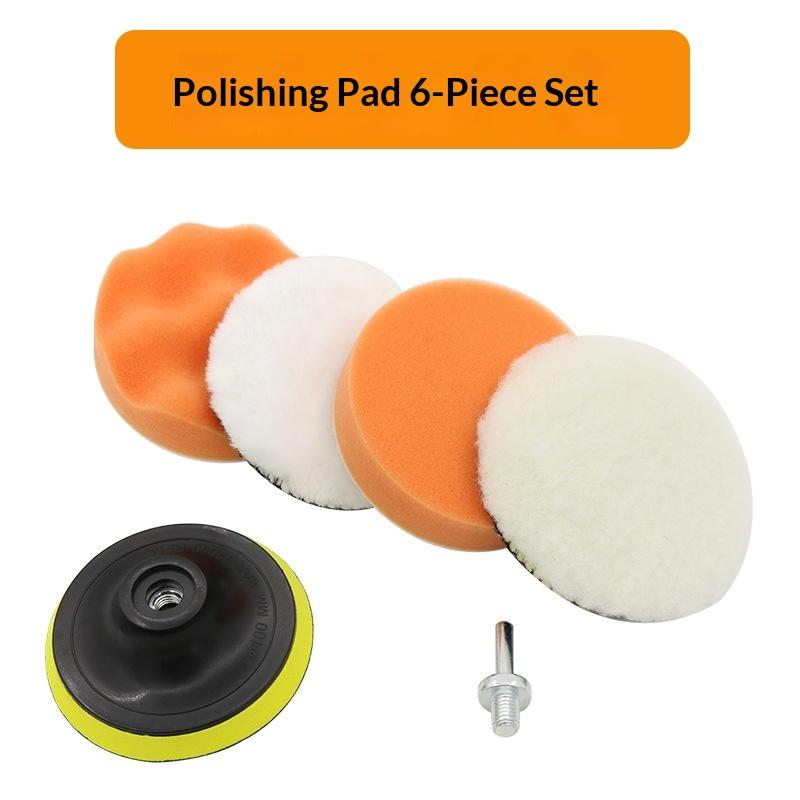 6 Pcs Foam Pad Buffer Kit Poli - Polish Pad Set Buffer のレビューと価格