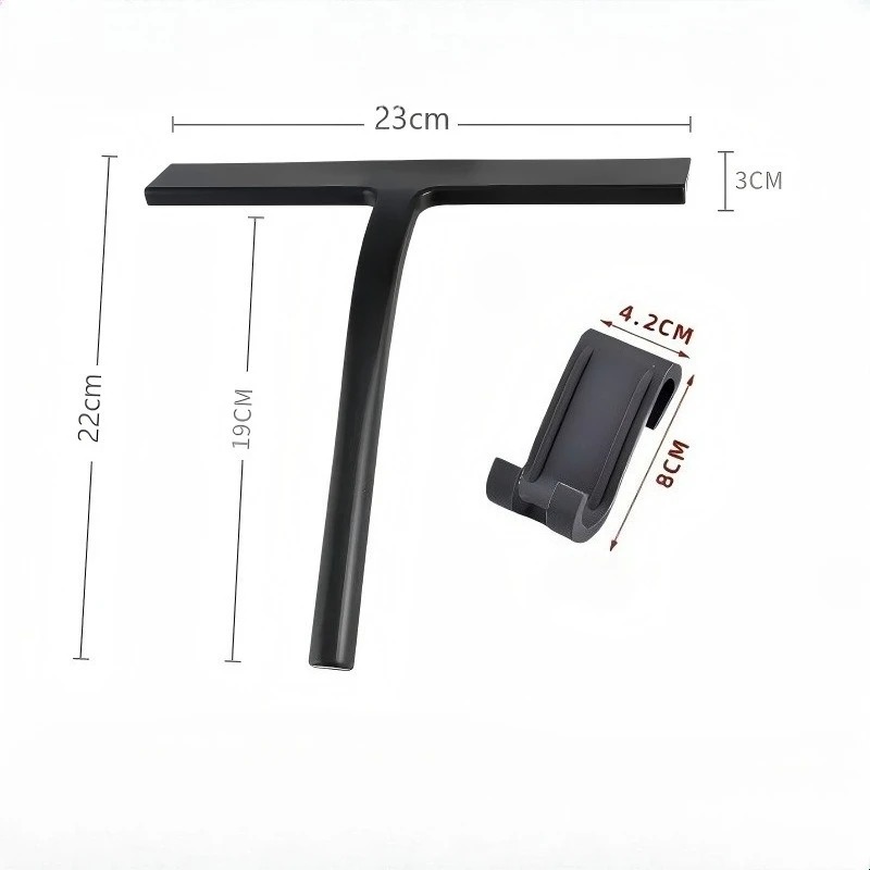 Matte Black Silicone Squeegee  - Glass Cleaner Streak のレビューと価格