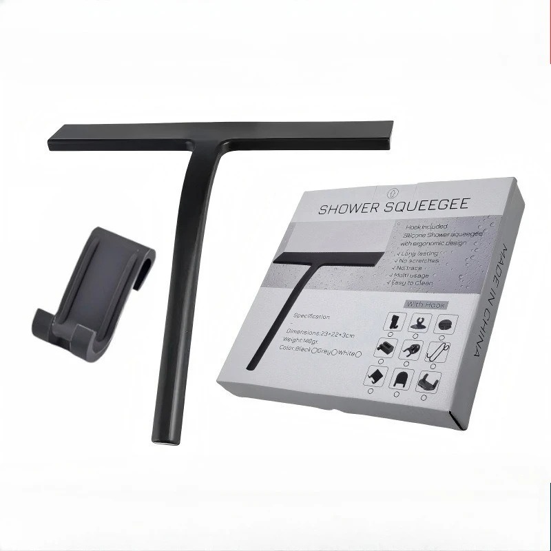 Matte Black Silicone Squeegee  - Glass Cleaner Streak のレビューと価格