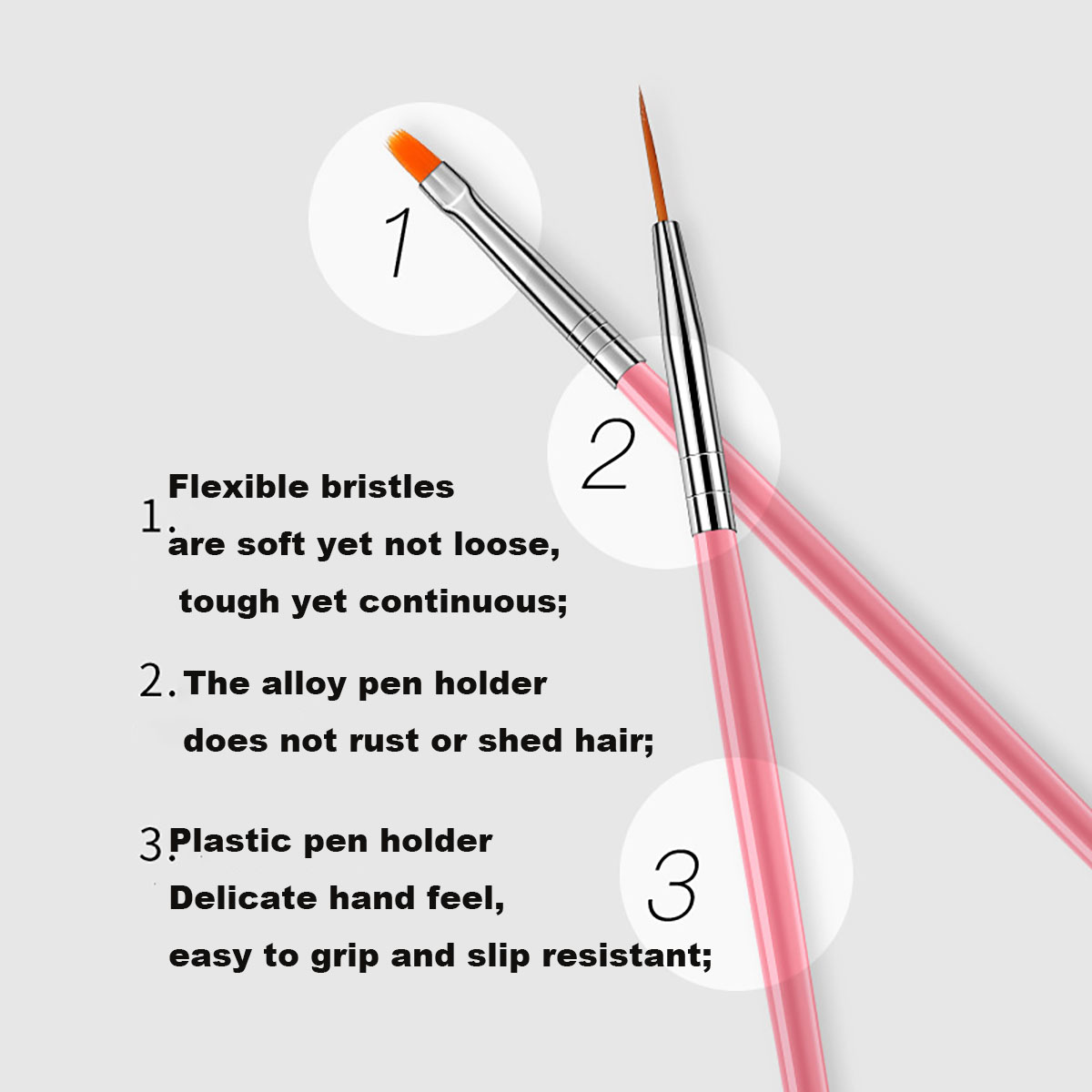15pcs Fine Detail Paint Brush  - Detailing Brush Set のレビューと価格