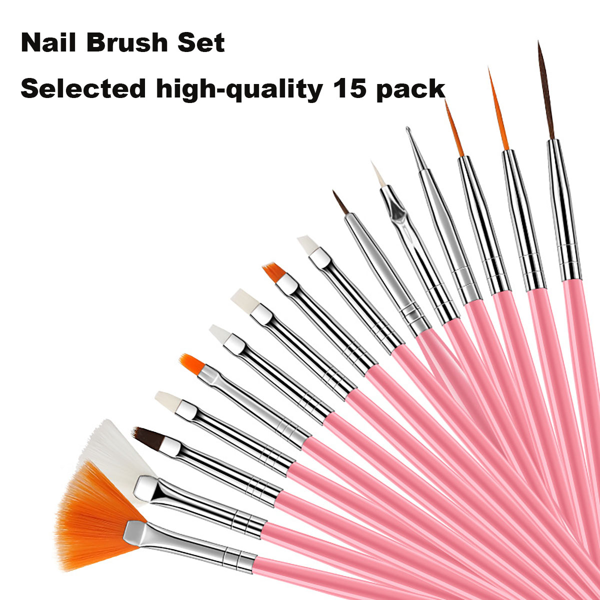 15pcs Fine Detail Paint Brush  - Detailing Brush Set のレビューと価格