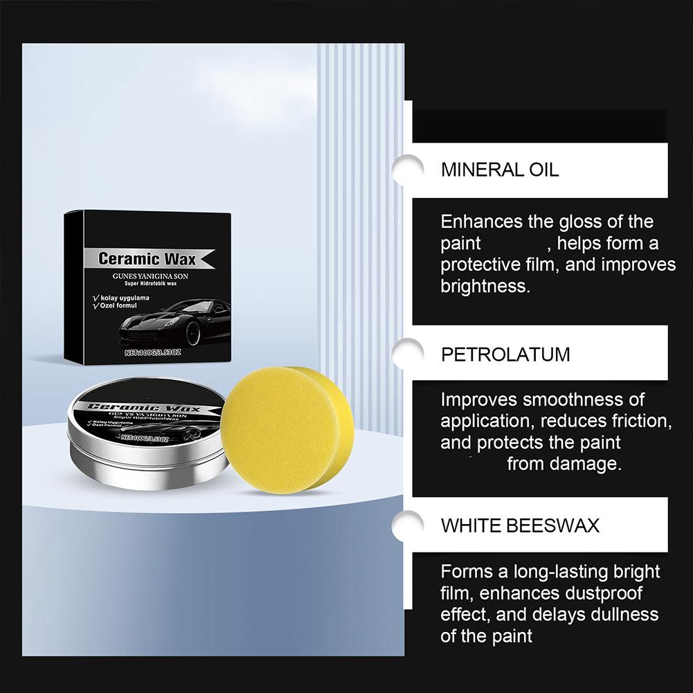 Car Wax Auto Paint Care Cerami - Car Wax Ceramic Coating のレビューと価格