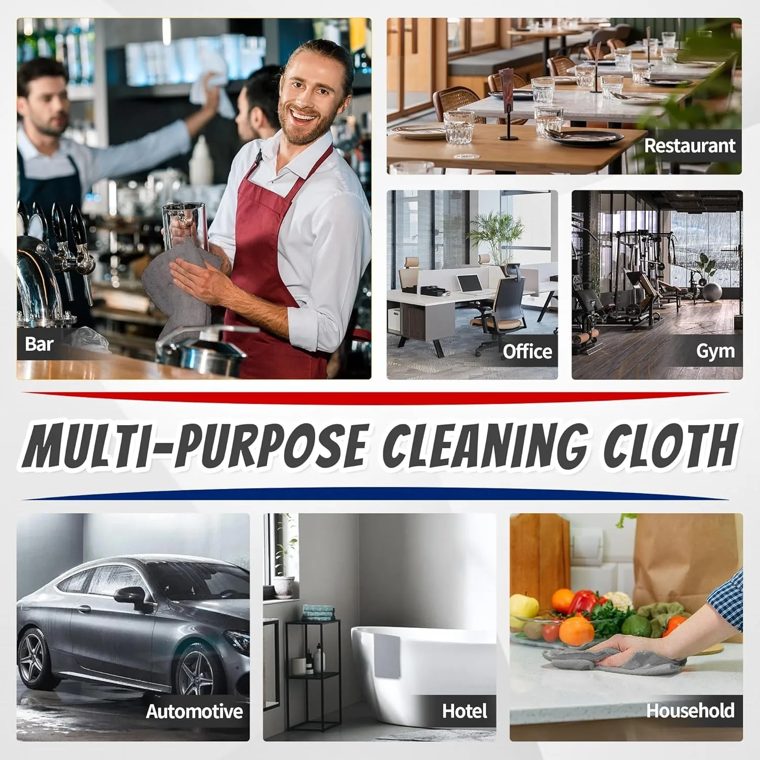 1/50pcs Microfiber Cleaning Cl - Microfiber Towel Detailing のレビューと価格