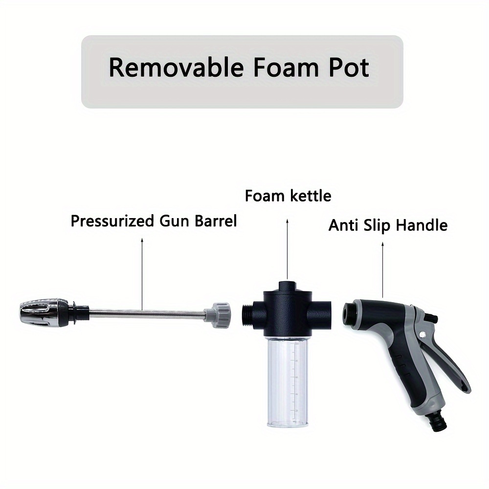 High-Pressure Car Washing Wate - Pressure Washer Foam Gun のレビューと価格