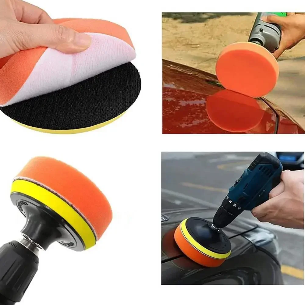 6Pcs Foam Pad Buffer Kit Polis - Polish Pad Set Buffer のレビューと価格