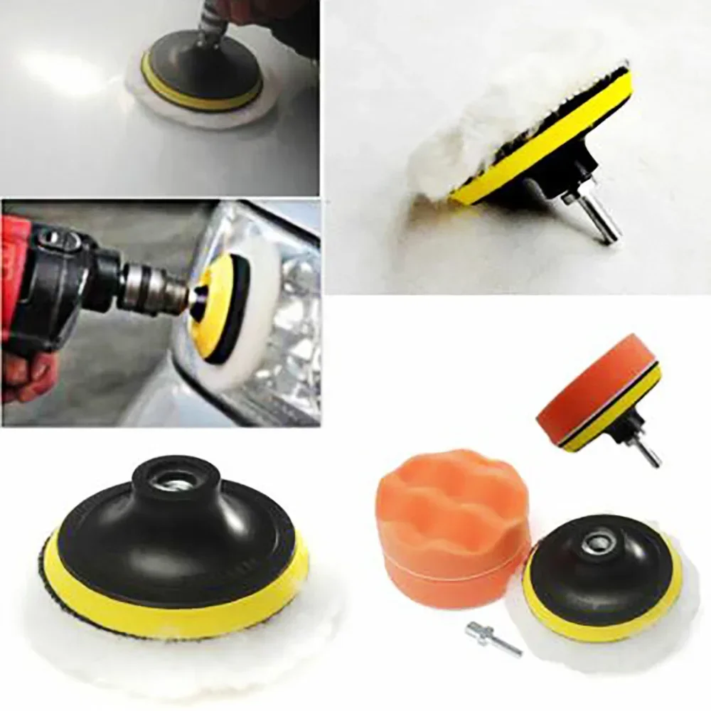 6Pcs Foam Pad Buffer Kit Polis - Polish Pad Set Buffer のレビューと価格