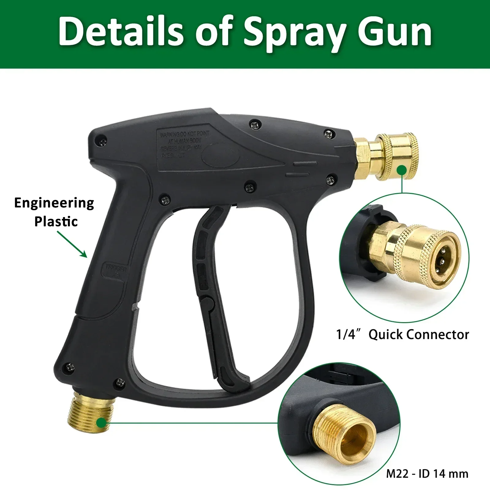 Pressure Washer Gun for Karche - Foam Cannon Car Wash のレビューと価格