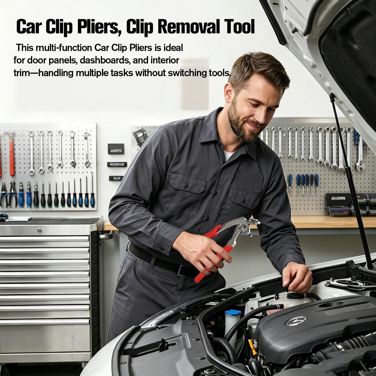Car Clip Pliers with 40PCS Aut - Trim Restorer Plastic のレビューと価格