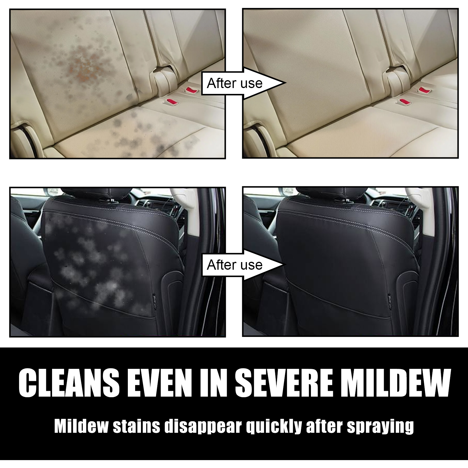 Car Mildew Remover Spray Multi - Leather Cleaner Interior のレビューと価格